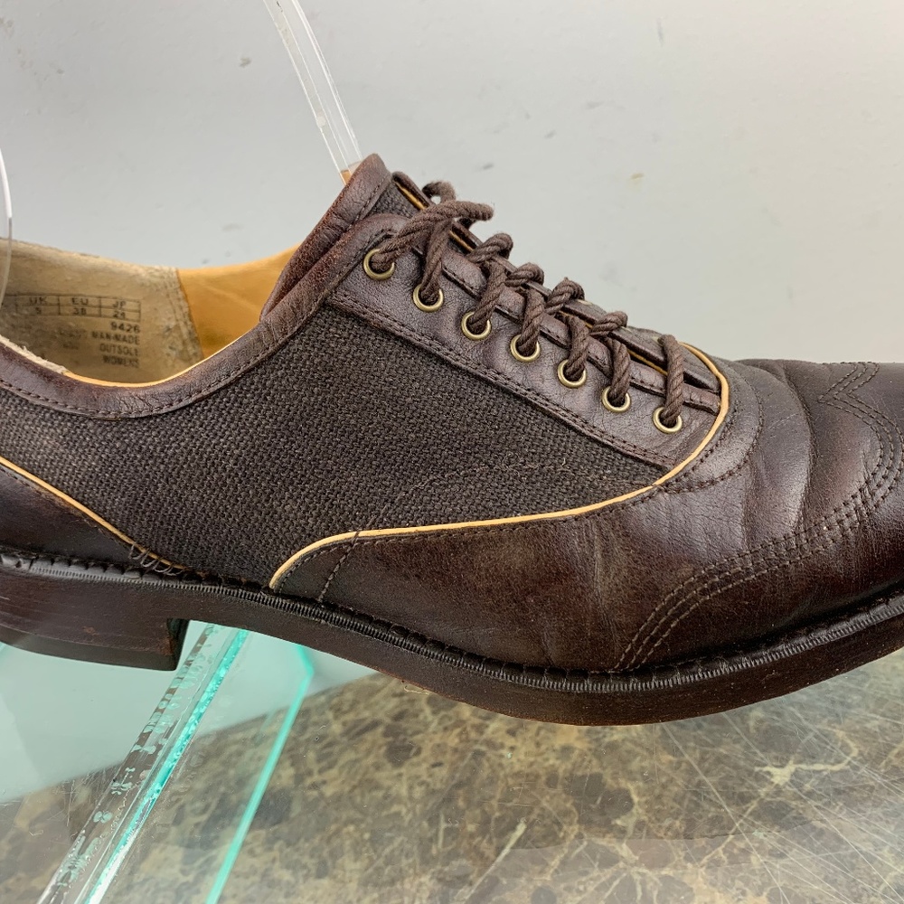 Timberland Boot Co. Tackhead Brown Wingtip Shoes 7